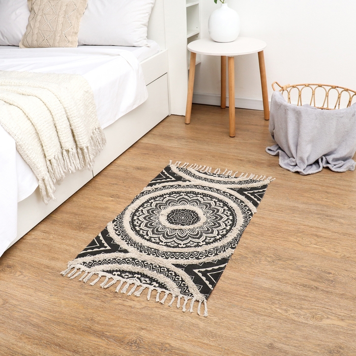Ковер Mandala 60х90 &plusmn; 3 см, 1000 гр/м2, 100% хлопок