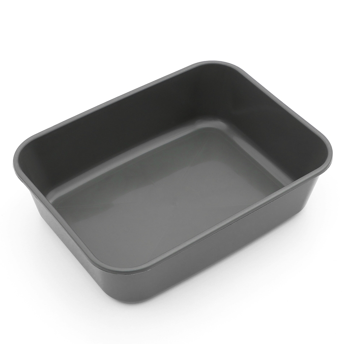 Туалет Туалет "Сима Люкс" с сеткой и бортом 30 х 39 х 19 см, серый