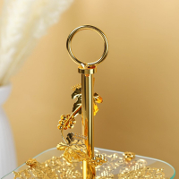 Этажёрка - фруктовница квадратная, 2 яруса, 29×29 см, 17×17 см, высота 43 см, стекло Этажёрка - фруктовница квадратная, 2 яруса, 29×29 см, 17×17 см, высота 43 см, стекло