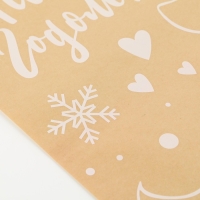 Наклейки новогодние для окон &laquo;Зимний малыш&raquo;, многоразовые, 33 х 50 см, Новый год