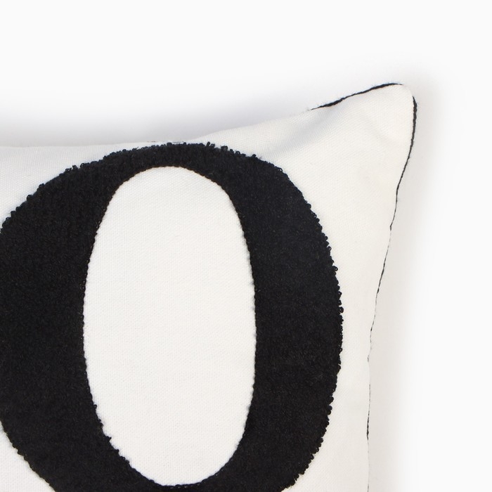 Наволочка декоративная &laquo;Этель&raquo; Бохо Home, 45х45 см, цвет чёрный