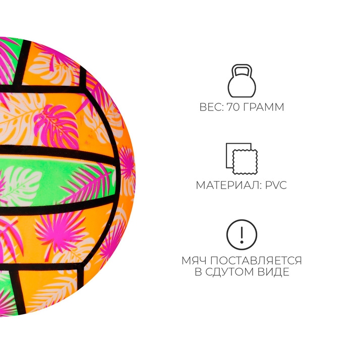 Мяч детский &laquo;Волейбол&raquo;, d=23 см