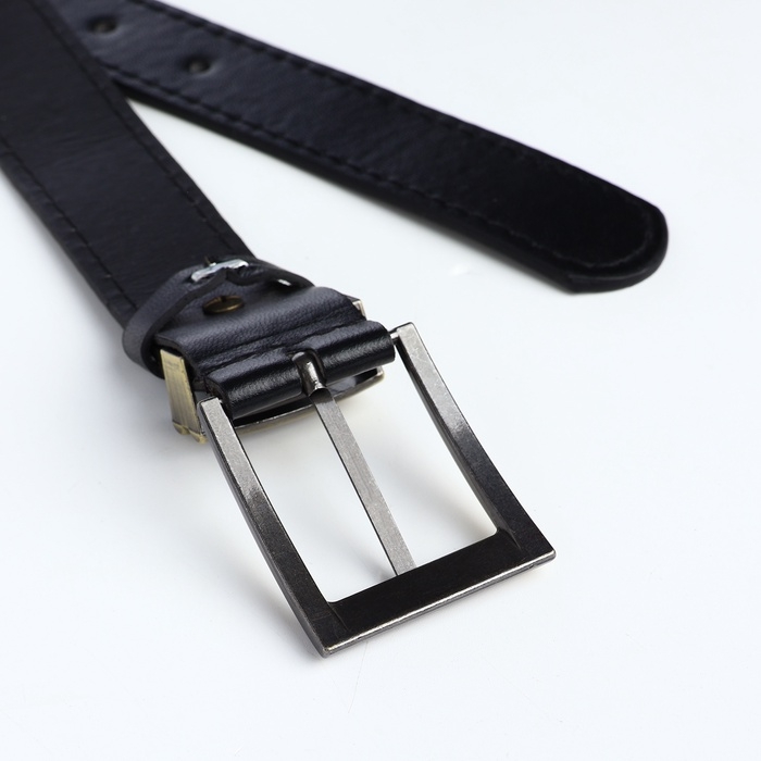 Ремень женский, ширина 2,5 см, пряжка металл, цвет чёрный Ремень женский, ширина 2,5 см, пряжка металл, цвет чёрный