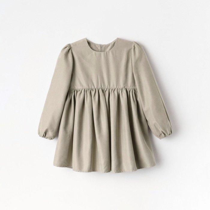 Платье для девочки MINAKU цвет светло-зелёный, рост 128 см