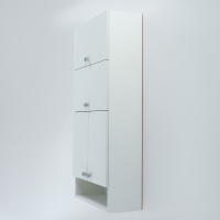 Шкаф подвесной для ванной комнаты №1, белый, 50 х 24 х 120 см Шкаф подвесной для ванной комнаты №1, белый, 50 х 24 х 120 см