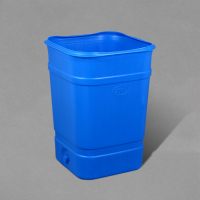 Бочка-бак пищевая &laquo;Помощник&raquo;, 250 л, горловина 61 см, без крышки, цвет МИКС