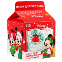 Новый год. Набор для творчества &laquo;Сделай новогодний космический шар&raquo;, Микки Маус