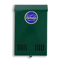 Ящик почтовый без замка (с петлёй), вертикальный, зелёный Ящик почтовый без замка (с петлёй), вертикальный, зелёный