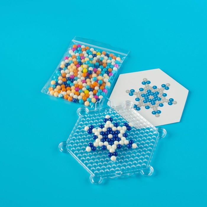 Аквамозаика &laquo;Холодное сердце: Эльза и Анна&raquo;, 3 фигурки, 300 шариков