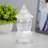 Ночник "Свечка в хрустале" 3хLR1130 белый 7,5х7,5х14,5 см RISALUX Ночник "Свечка в хрустале" 3хLR1130 белый 7,5х7,5х14,5 см RISALUX