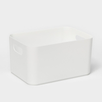 Корзина для хранения Joy, 2,3 л, 23×16×12 см, цвет белый Корзина для хранения Joy, 2,3 л, 23×16×12 см, цвет белый