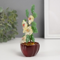 Сувенир бонсай "Цветочное дерево" жёлтый 5 цветков 7х5,2х13 см Сувенир бонсай "Цветочное дерево" жёлтый 5 цветков 7х5,2х13 см