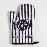 Варежка Доляна "Eat" 26х16 см, 100% п/э Варежка Доляна "Eat" 26х16 см, 100% п/э