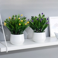 Бонсай в горшке "Розочки мини" 11х16 см, микс Бонсай в горшке "Розочки мини" 11х16 см, микс