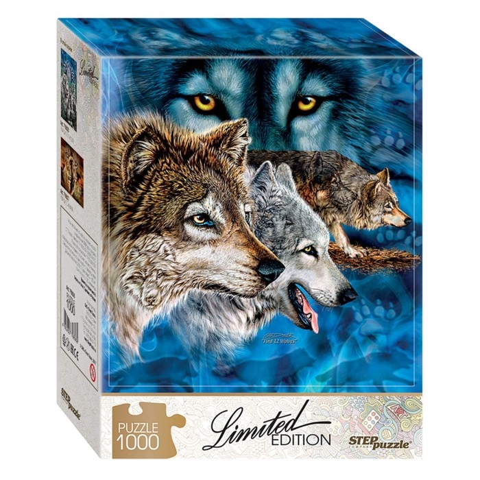 Пазл &laquo;Найди 12 волков&raquo;, 1000 элементов