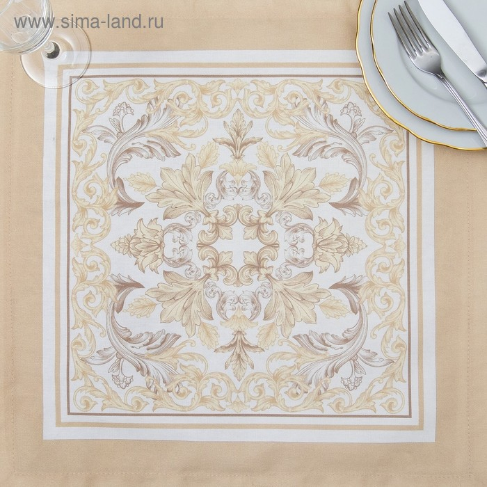 Набор столовый Этель &laquo;Классика&raquo;, скатерть 110&times;145 см, салфетки 40 &times; 40 см, 4 шт., хлопок 100 %