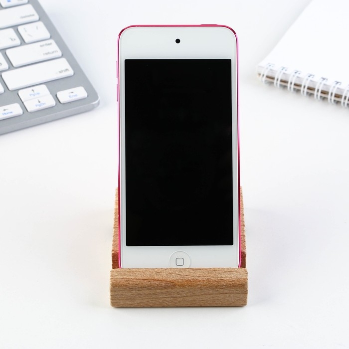 Подставка для телефона, цвет сосна