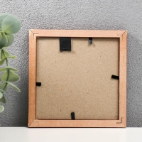 Фоторамка сосна с14 01/6 10х10 см, венге (пластиковый экран)