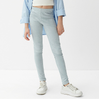 Леггинсы для девочки MINAKU: Casual Collection KIDS, цвет голубой, рост 146 см