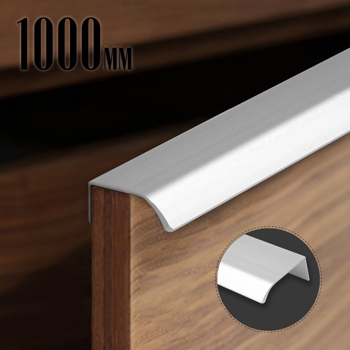 Ручка торцевая CAPPIO RT002CP, L=1000 мм, м/о 960 мм, цвет матовый хром Ручка торцевая CAPPIO RT002CP, L=1000 мм, м/о 960 мм, цвет матовый хром