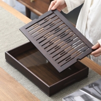 Поднос для чайной церемонии, чабань, бамбук, 28 х 18 х 5.5 см Поднос для чайной церемонии, чабань, бамбук, 28 х 18 х 5.5 см