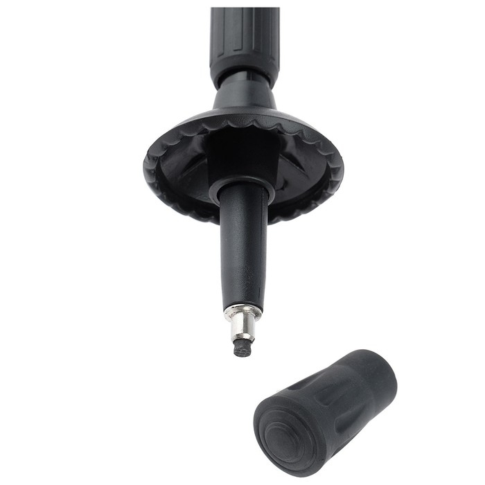 Палка для скандинавской ходьбы ONLYTOP, телескопическая, 3-секционная, 135 см, 1 шт. Палка для скандинавской ходьбы ONLYTOP, телескопическая, 3-секционная, 135 см, 1 шт.