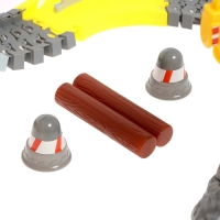 Автотрек «Строительная площадка», гибкий, мёртвая петля, 250 деталей Автотрек «Строительная площадка», гибкий, мёртвая петля, 250 деталей