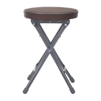 Табурет складной на 4-х опорах ТБСК1/3, коричневая Табурет складной на 4-х опорах ТБСК1/3, коричневая