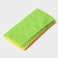 Салфетка универсальная Доляна &laquo;Промо&raquo;, 180 г/м&sup2;, 10 шт, 30&times;30 см, микрофибра, ультразвуковая обработка края, цвет МИКС