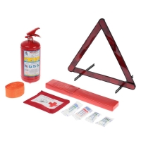 Набор автомобилиста AUTOSTART N2 огнетушитель ОП-2,знак,аптечка,трос 3.5 т,2 петли Набор автомобилиста AUTOSTART N2 огнетушитель ОП-2,знак,аптечка,трос 3.5 т,2 петли