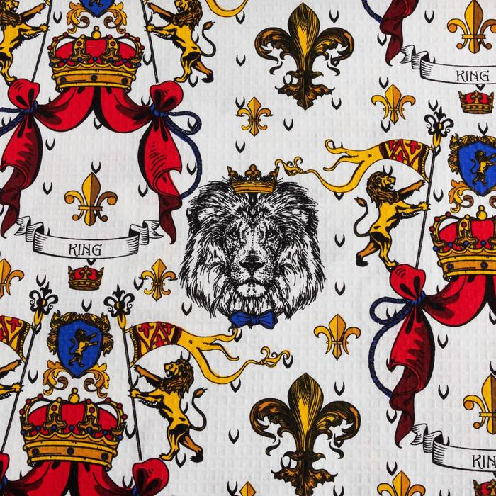 Простыня банная Этель Простыня банная Этель "Настоящий мужчина" 150х180 см, вафля 200г/м2, 100% хл