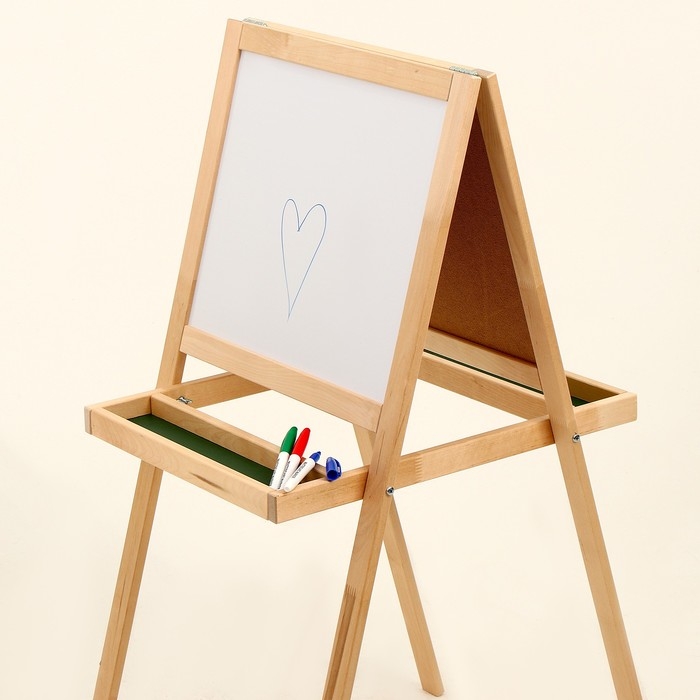 Доска комбинированная &laquo;Мольберт&raquo; №15, размер поля: 39,5 &times; 34,5 см