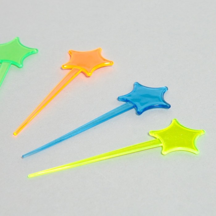 Шпажки для канапе &laquo;Звезда&raquo;, набор 24 шт.