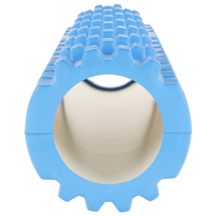 Ролик массажный Sangh, 29х9 см, цвет синий Ролик массажный Sangh, 29х9 см, цвет синий