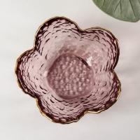 Миска стеклянная фигурная &laquo;Цветок&raquo;, 60 мл, 9&times;4 см