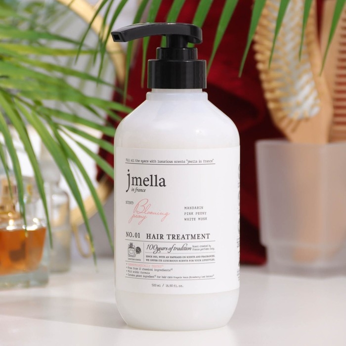 Маска для волос Jmella Маска для волос Jmella "Мандарин, розовый пион, белый мускус" 500 мл.