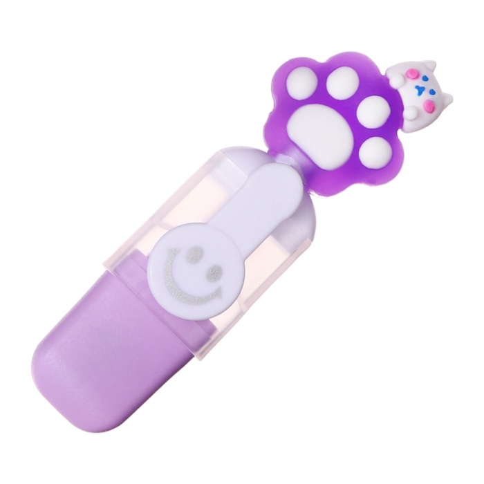 Набор маркеров текстовыделителей 6 штук 6 цветов, в пенале на молнии Лапки смайл Набор маркеров текстовыделителей 6 штук 6 цветов, в пенале на молнии Лапки смайл