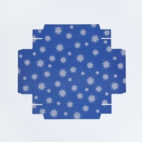 Подарочная коробка новогодняя складная с 3D эффектом &laquo;Снежный вальс&raquo;, 18 х 14 х 23 см, Новый год