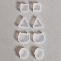 Форма силиконовая универсальная «Сережки-пусеты», набор 8 шт. (4 вида) Форма силиконовая универсальная «Сережки-пусеты», набор 8 шт. (4 вида)