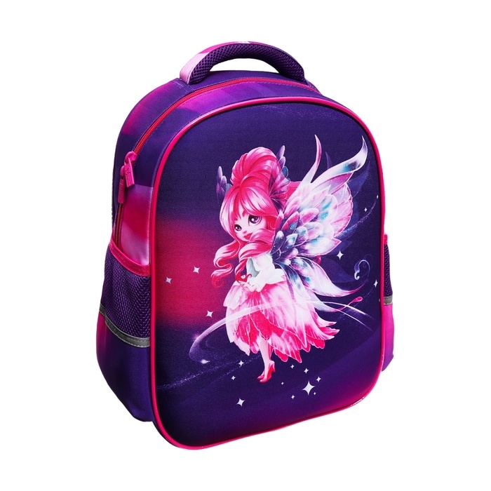 Рюкзак каркасный Феникс 37.5*27.5*14.5 Рюкзак каркасный Феникс 37.5*27.5*14.5 "Фея" дев фиолет 64634