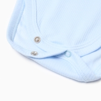 Боди детское с длинным рукавом, цвет голубой, рост 74 Боди детское с длинным рукавом, цвет голубой, рост 74