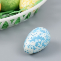 Декор пасхальный "Яйца с кружевом в гнездышке" набор 9 шт 3,5х12х18 см Декор пасхальный "Яйца с кружевом в гнездышке" набор 9 шт 3,5х12х18 см