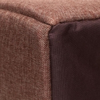 Дом – трансформер "Квадрат", рогожка, поролон, 43 х 42 х 34 см, бежево-коричневый Дом – трансформер "Квадрат", рогожка, поролон, 43 х 42 х 34 см, бежево-коричневый