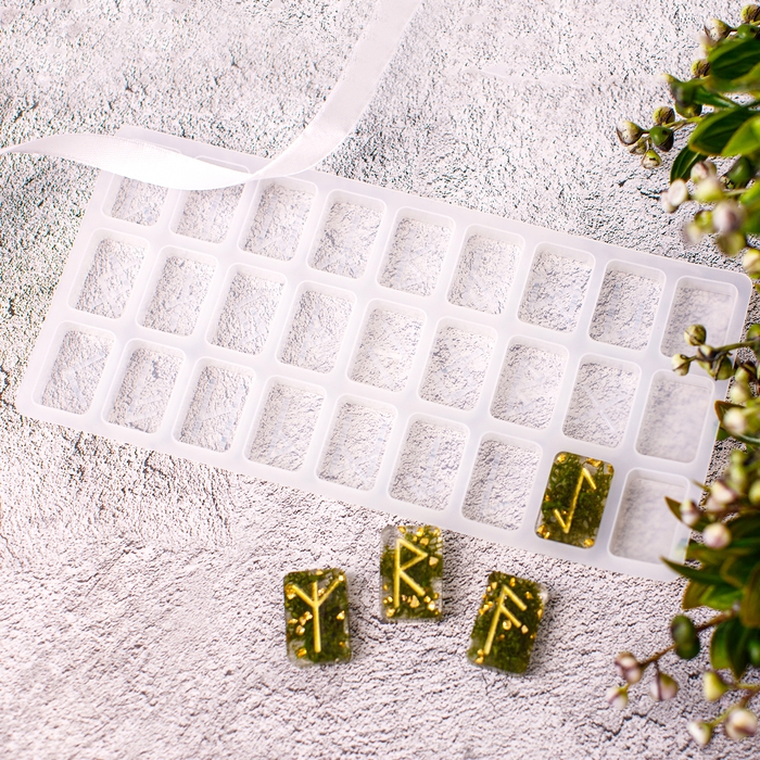 Форма силиконовая универсальная &laquo;Руны&raquo; 27 шт.