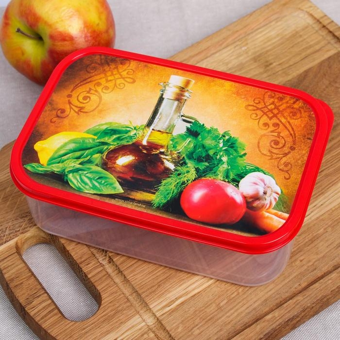 Ланч-бокс &laquo;Прованские травы&raquo;, 1.2 л