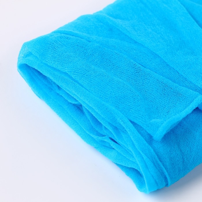 Капрон для кукол и цветов, набор 4 шт., размер 1 шт. &mdash; 45 &times; 6 см, цвет бирюзовый