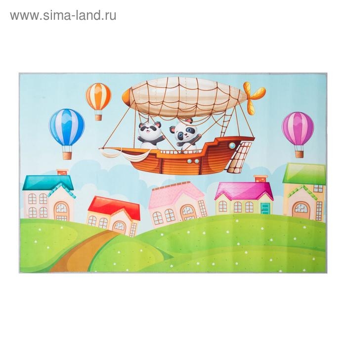 Ковёр детский Этель &laquo;Путешествие&raquo; 80х120 см, 700г/м2