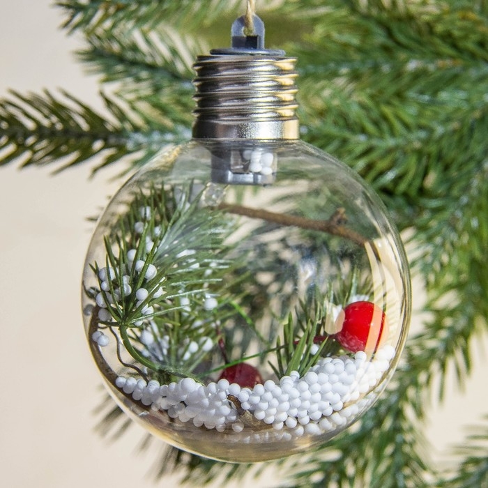 Ёлочный шар новогодний «Теплых и уютных вечеров», на Новый год, d=8 см. Ёлочный шар новогодний «Теплых и уютных вечеров», на Новый год, d=8 см.