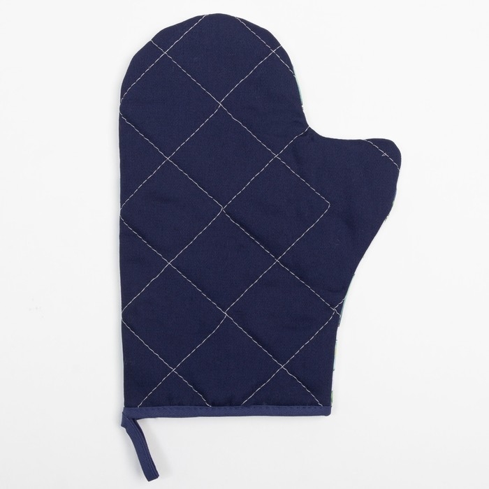 Набор Кухонный &laquo;Flower mood&raquo;, варежка-прихватка 20х28см, прихватка 19х19см, 100% хл