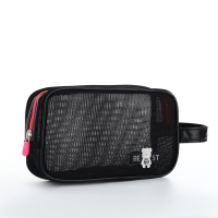 Косметичка на молнии, цвет чёрный Косметичка на молнии, цвет чёрный